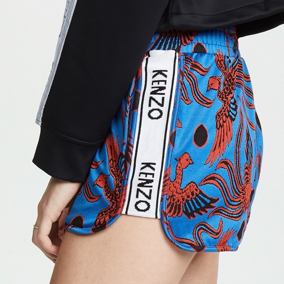 KENZO Jacquard shorts in Cobalt. Size M - Picture 1 of 10